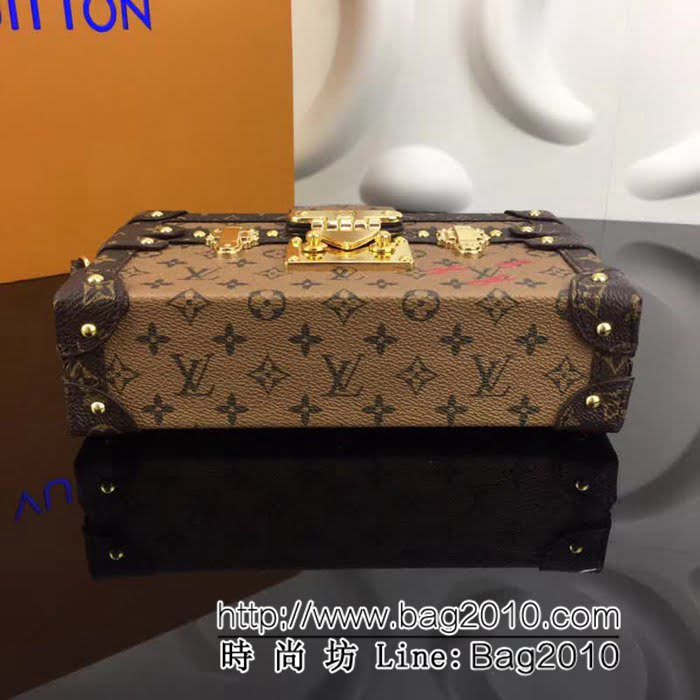路易威登LV頂級原單Petite Malle手袋 M44154小號箱包 YDH2049